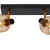 MAREN - Plafondspot - 2xE14 - Mat Goud / Messing*Lucide Hot