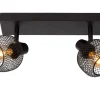 MAREN - Plafondspot - 2xE14 - Zwart*Lucide Best Sale