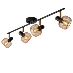 MAREN - Plafondspot - 4xE14 - Mat Goud / Messing*Lucide Hot