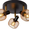 MAREN - Plafondspot - Ø 37 cm - 3xE14 - Mat Goud / Messing*Lucide Cheap