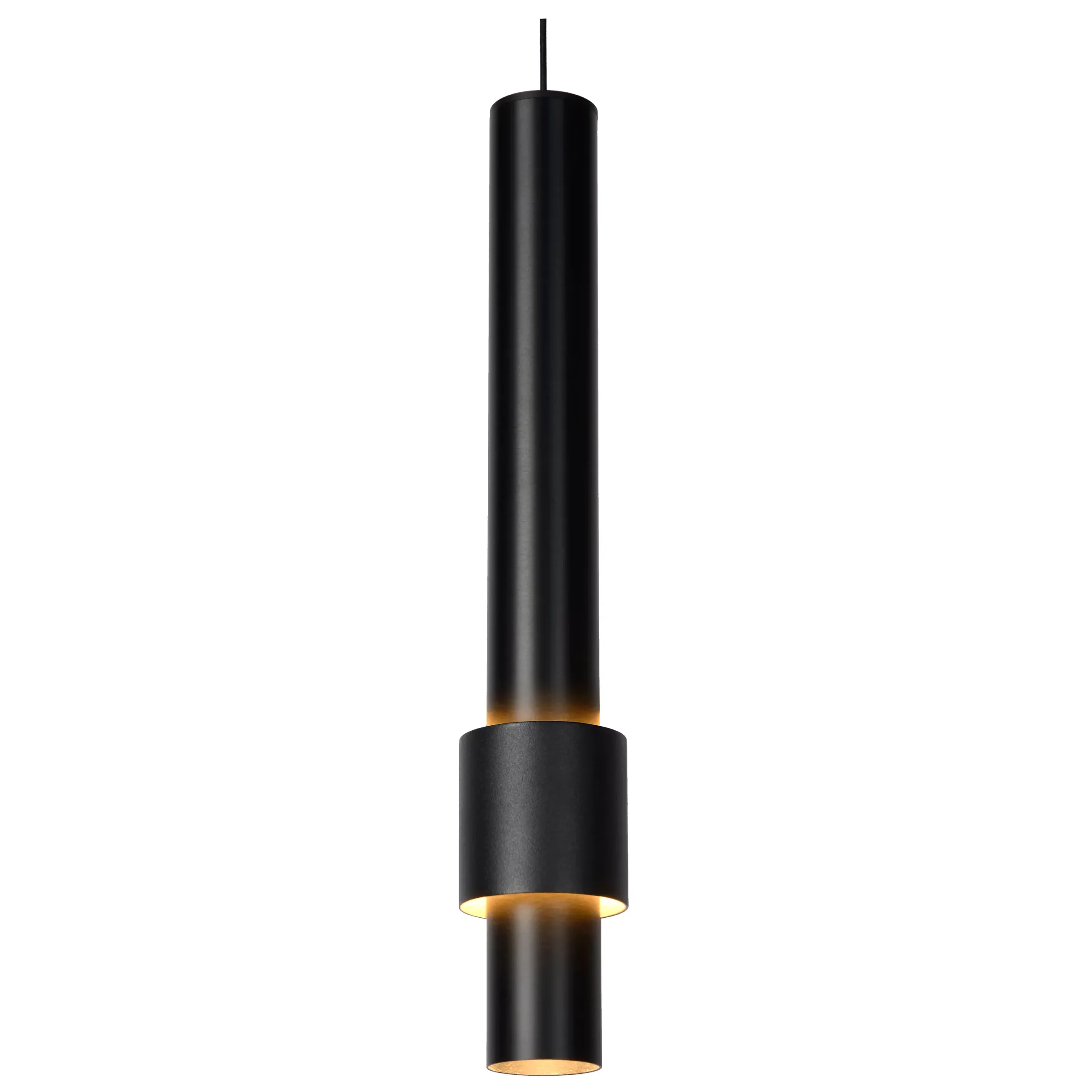 MARGARY - Hanglamp - Ø 28 cm - LED Dimb. - 3x4W 2700K - Zwart*Lucide Outlet