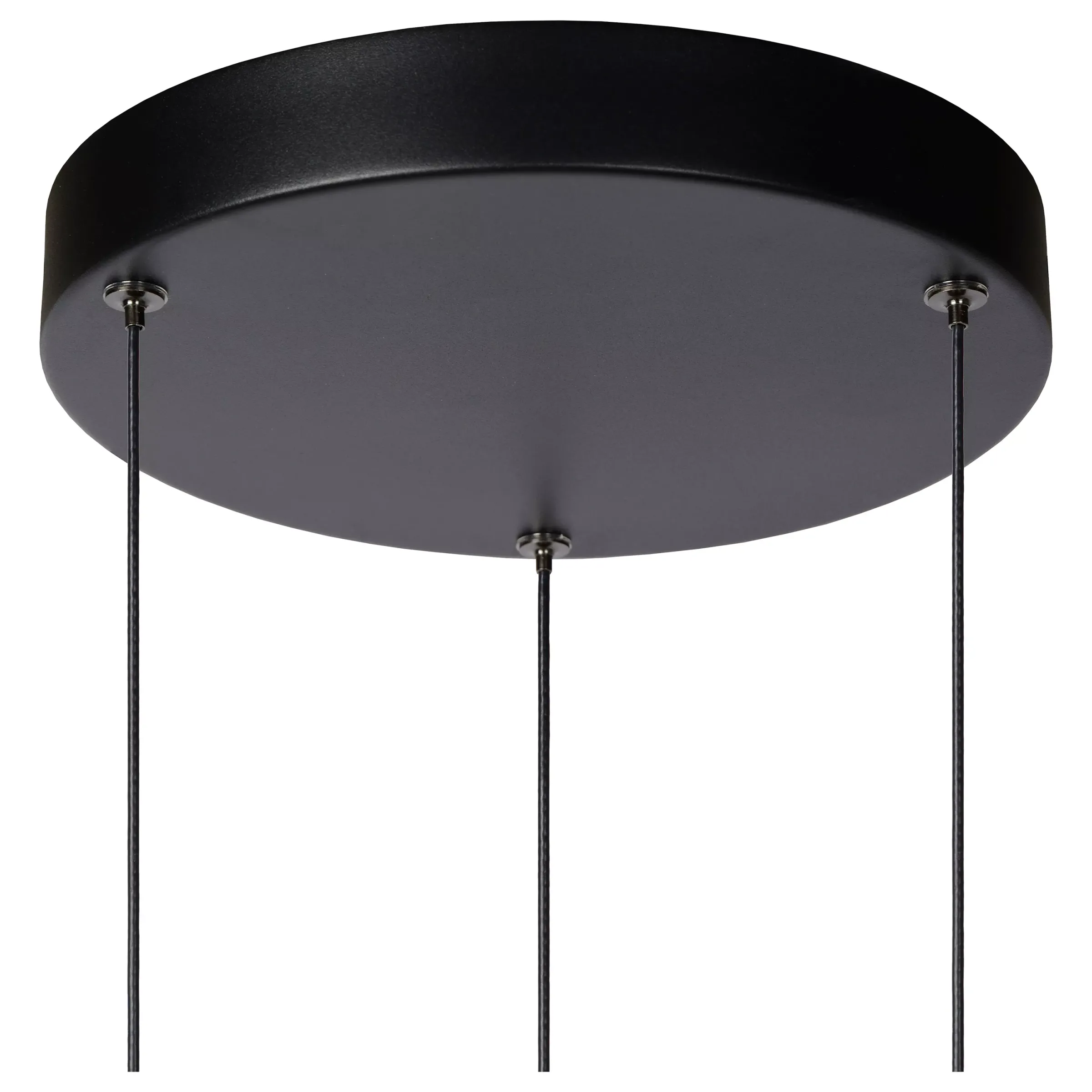 MARGARY - Hanglamp - Ø 28 cm - LED Dimb. - 3x4W 2700K - Zwart*Lucide Outlet