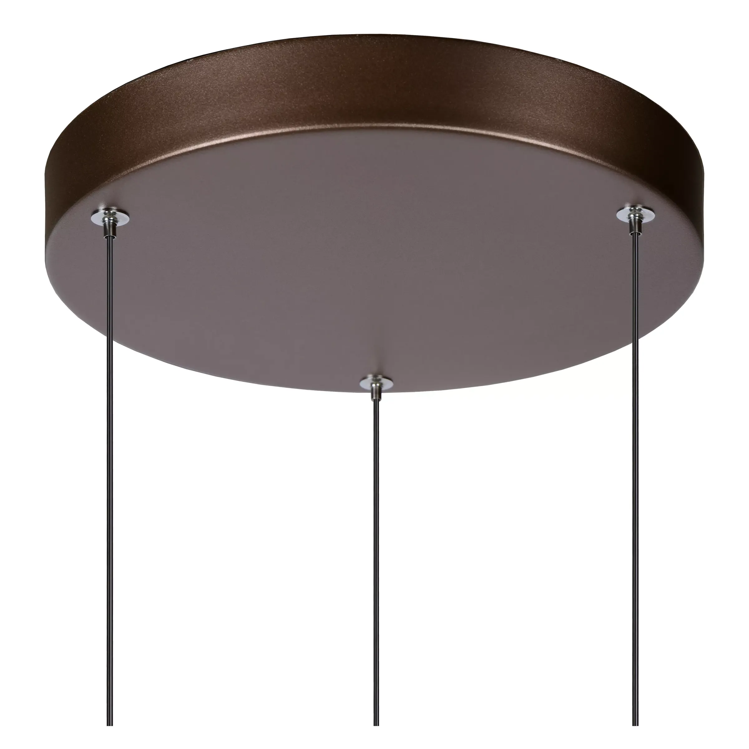 MARGARY - Hanglamp - Ø 28 cm - LED Dimb. - 3x4W 2700K - Koffie*Lucide Sale