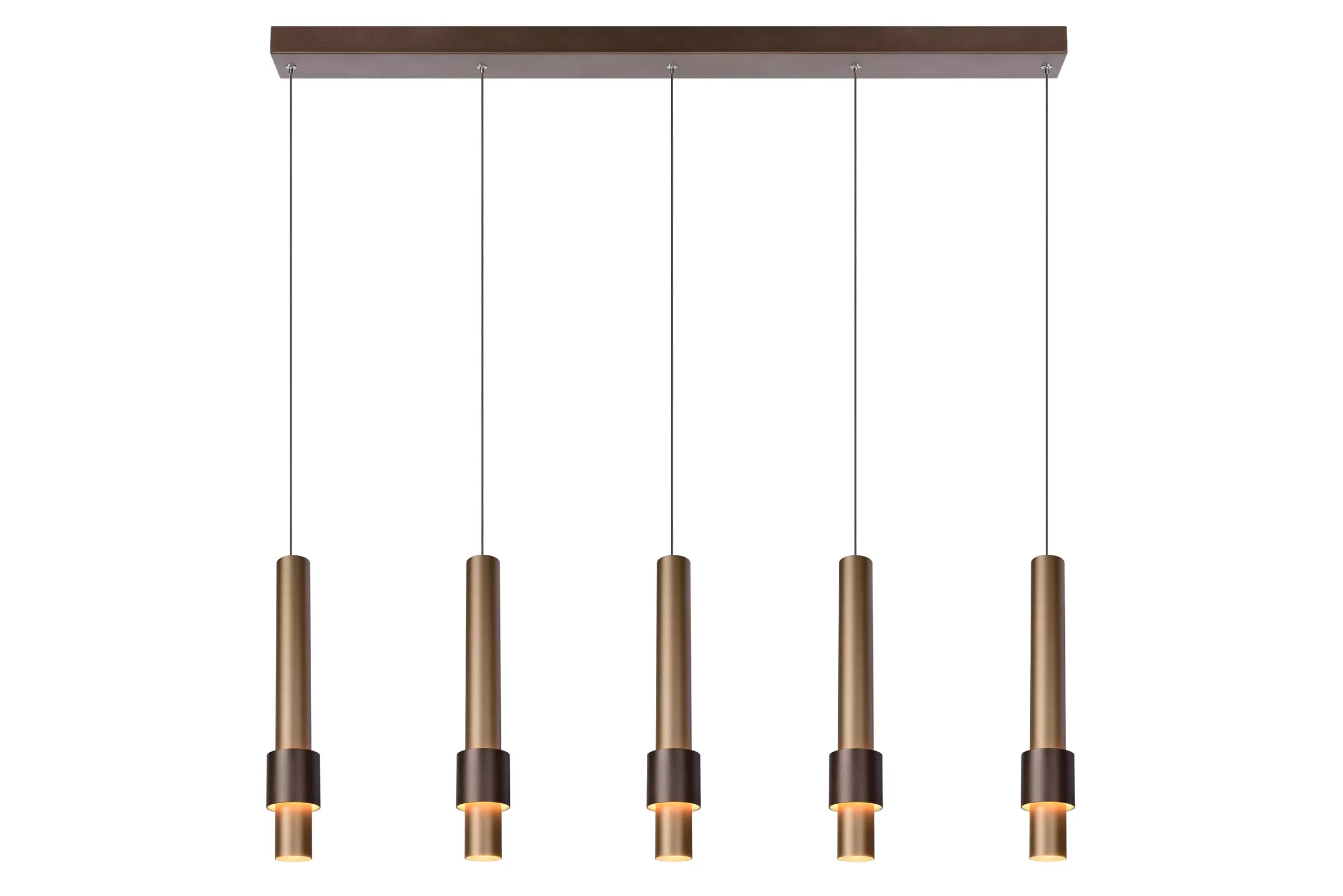 MARGARY - Hanglamp - LED Dimb. - 5x4,2W 2700K - Koffie*Lucide Hot