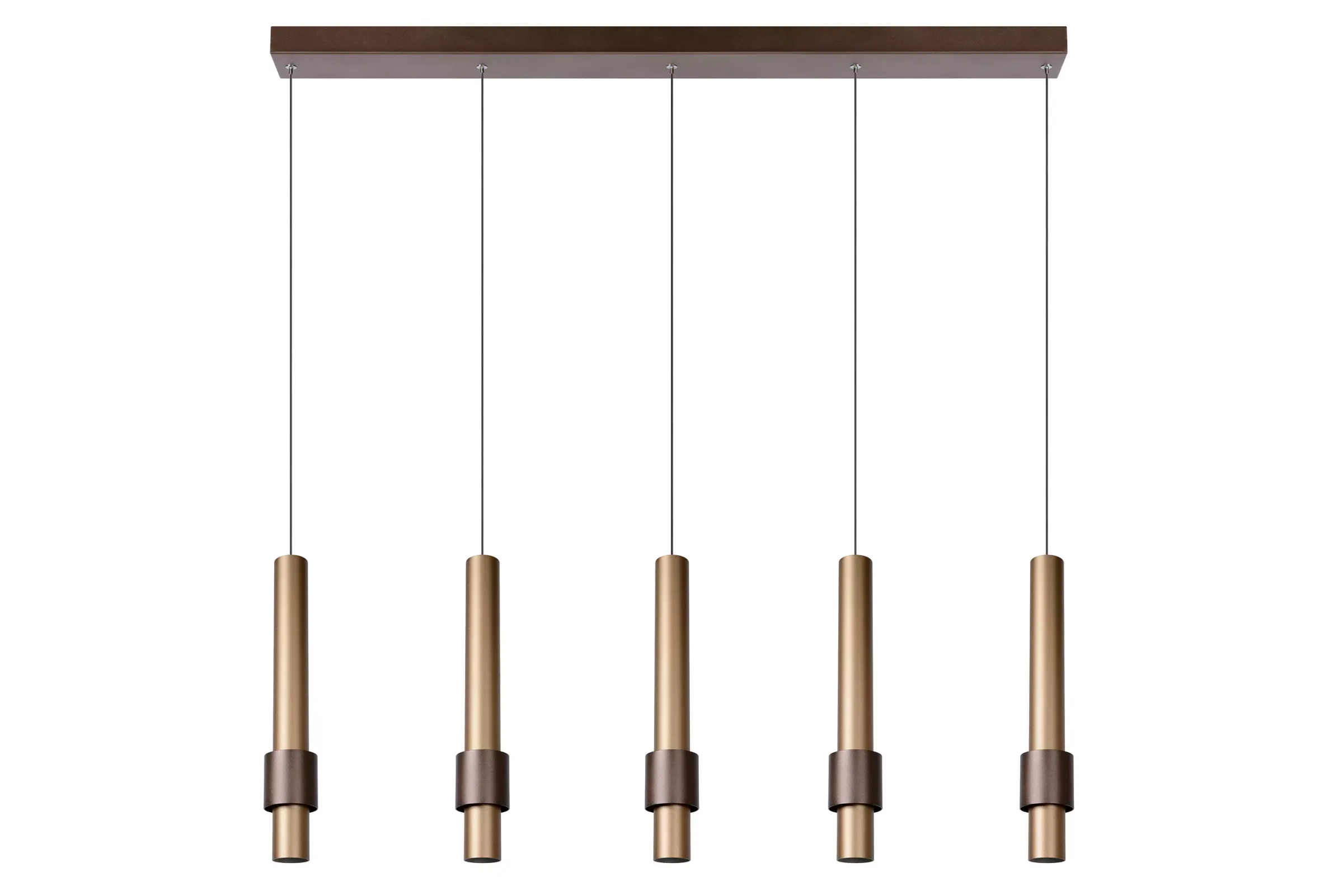 MARGARY - Hanglamp - LED Dimb. - 5x4,2W 2700K - Koffie*Lucide Hot