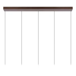 MARGARY - Hanglamp - LED Dimb. - 5x4,2W 2700K - Koffie*Lucide Hot
