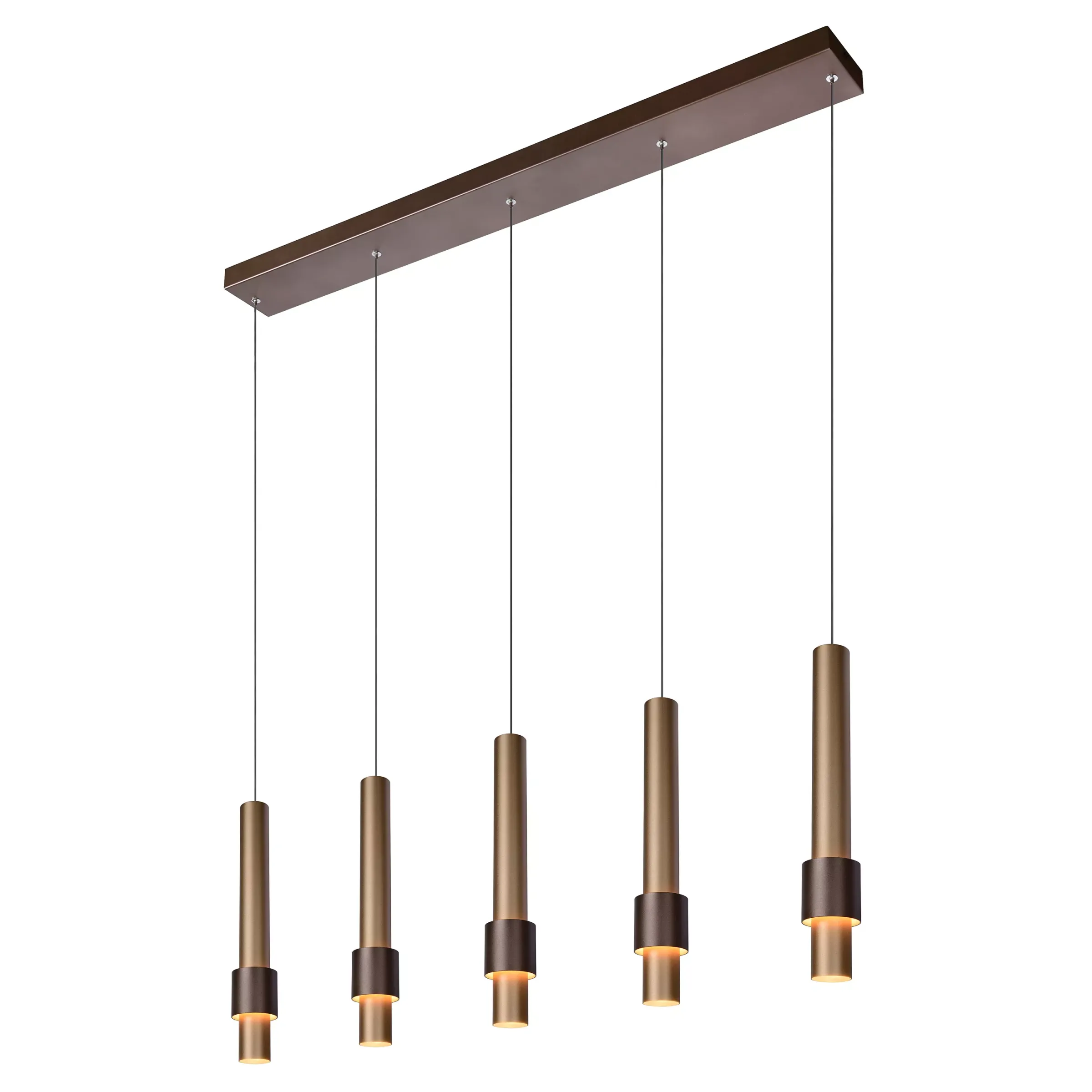 MARGARY - Hanglamp - LED Dimb. - 5x4,2W 2700K - Koffie*Lucide Hot