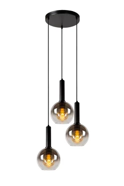 MARIUS - Hanglamp - Ø 48,5 cm - 3xE27 - Zwart*Lucide Best Sale