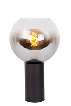 MARIUS - Tafellamp - Ø 20 cm - 1xE27 - Zwart*Lucide Flash Sale