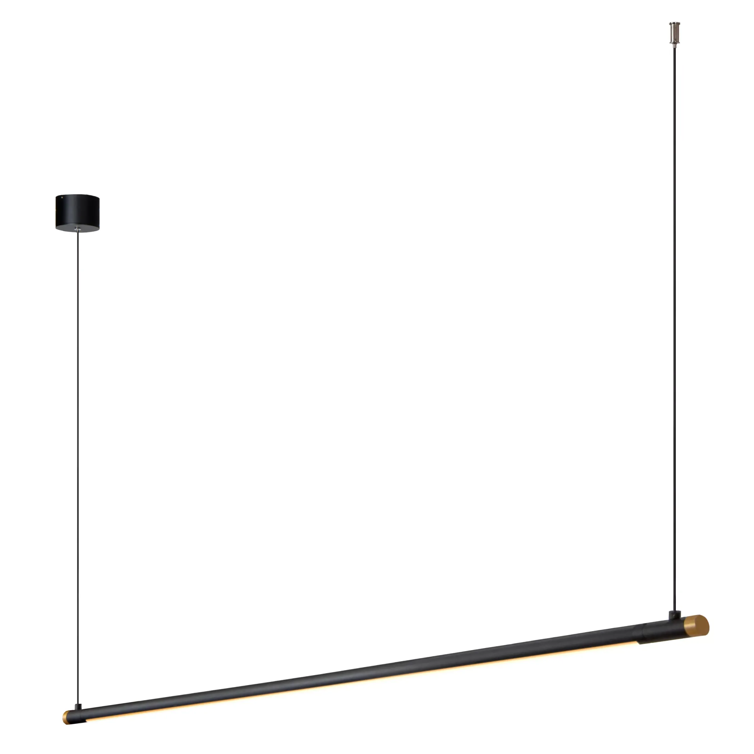 MARNIK - Hanglamp - Ø 2,5 cm - LED Dimb. - CCT - 1x22W 2700K/4000K - Zwart*Lucide Sale