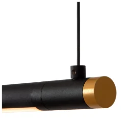 MARNIK - Hanglamp - Ø 2,5 cm - LED Dimb. - CCT - 1x24W 2700K/4000K - Zwart*Lucide Fashion