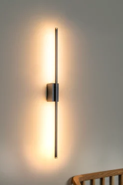 MARNIK - Wandlamp - LED Dimb. - CCT - 1x13W 2700K/4000K - Zwart*Lucide Hot