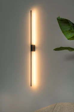 MARNIK - Wandlamp - LED Dimb. - CCT - 1x18W 2700K/4000K - Zwart*Lucide Best Sale