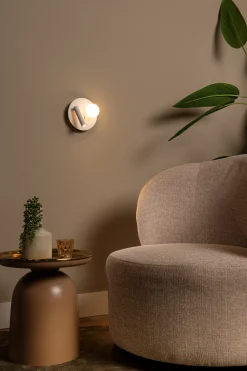 MATIZ - Bedlamp / Wandlamp - Ø 16,5 cm - LED - 3000K - Met USB oplaadpunt - Wit*Lucide Cheap