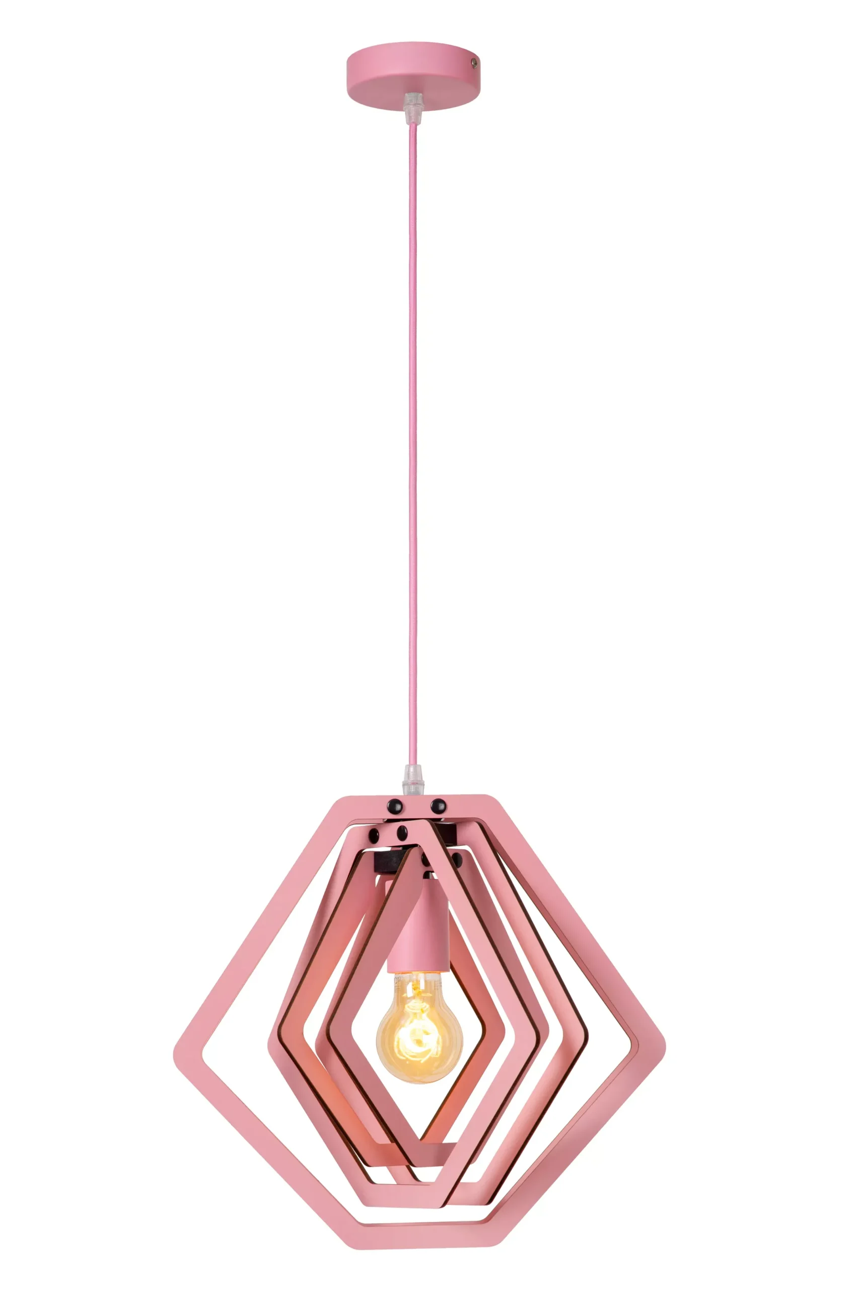 MAURO - Hanglamp Kinderkamer - 1xE27 - Roze*Lucide Shop