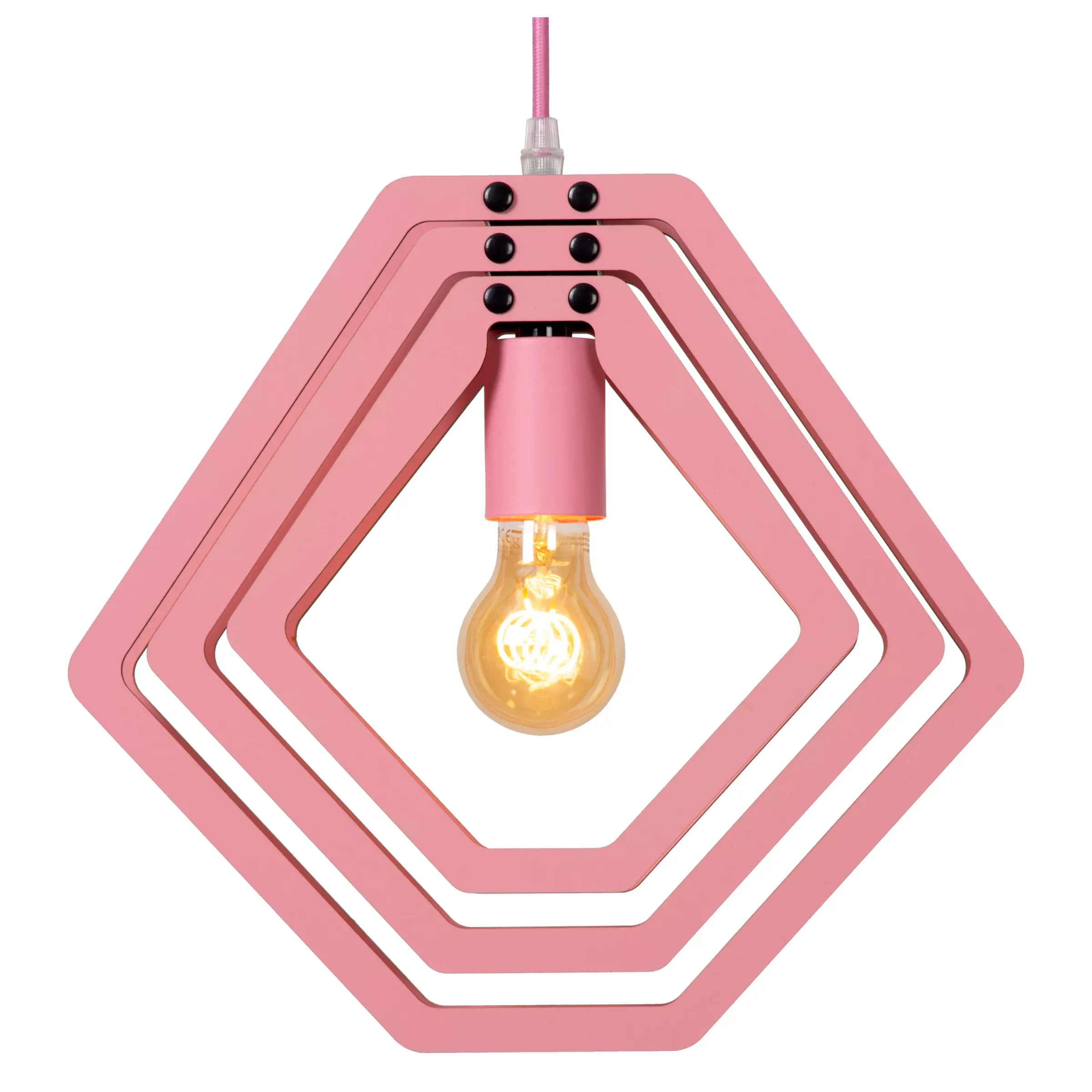 MAURO - Hanglamp Kinderkamer - 1xE27 - Roze*Lucide Shop