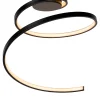 MAXENCE - Plafonnière - Ø 46 cm - LED 3 StepDim - 1x24W 3000K - Zwart*Lucide Hot