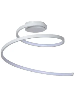 MAXENCE - Plafonnière - Ø 46 cm - LED 3 StepDim - 1x24W 3000K - Wit*Lucide Store