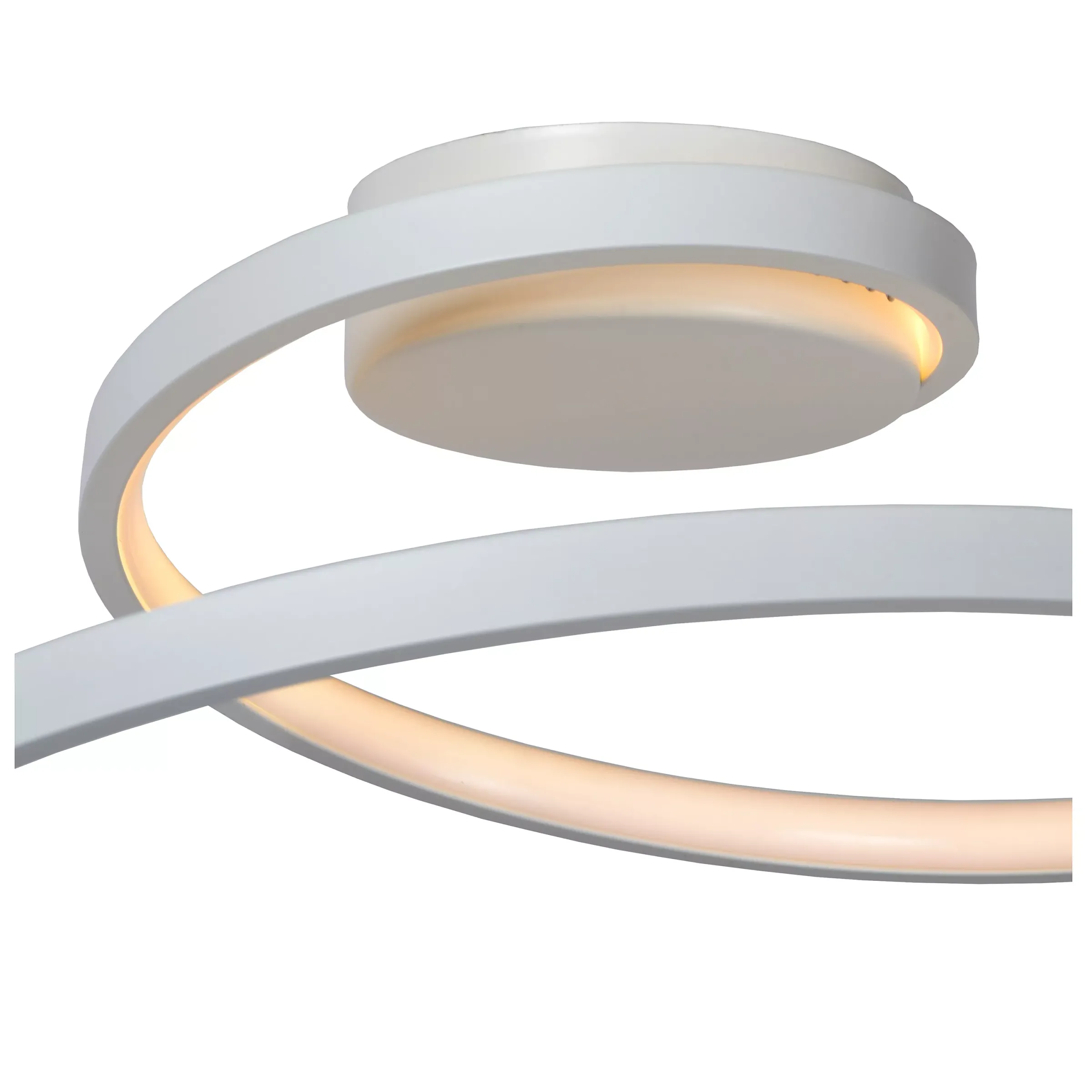 MAXENCE - Plafonnière - Ø 46 cm - LED 3 StepDim - 1x24W 3000K - Wit*Lucide Store