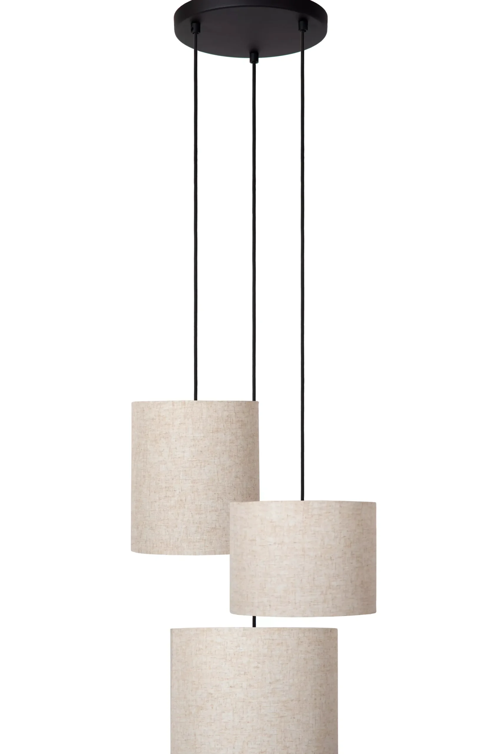 MAYA - Hanglamp - Ø 46 cm - 3xE27 - Beige*Lucide Fashion