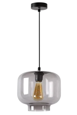 MEDINE - Hanglamp - Ø 25 cm - 1xE27 - Fumé*Lucide New