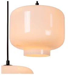 MEDINE - Hanglamp - 3xE27 - Opaal*Lucide Outlet