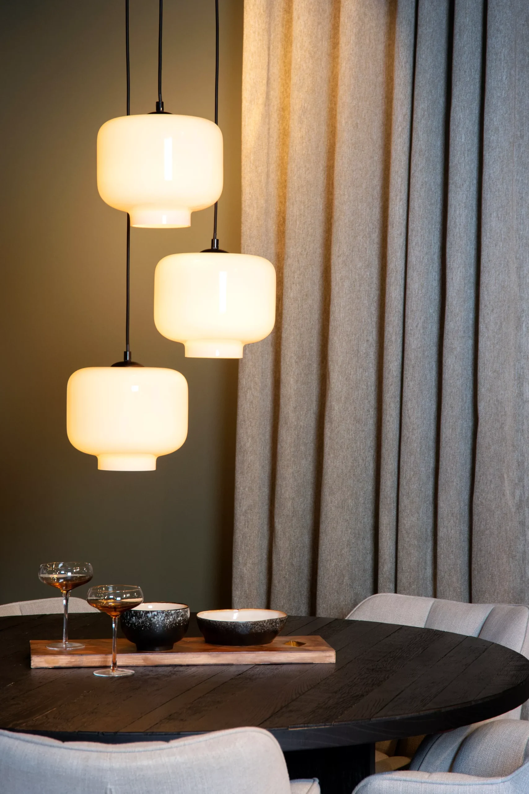 MEDINE - Hanglamp - Ø 46 cm - 3xE27 - Opaal*Lucide Cheap