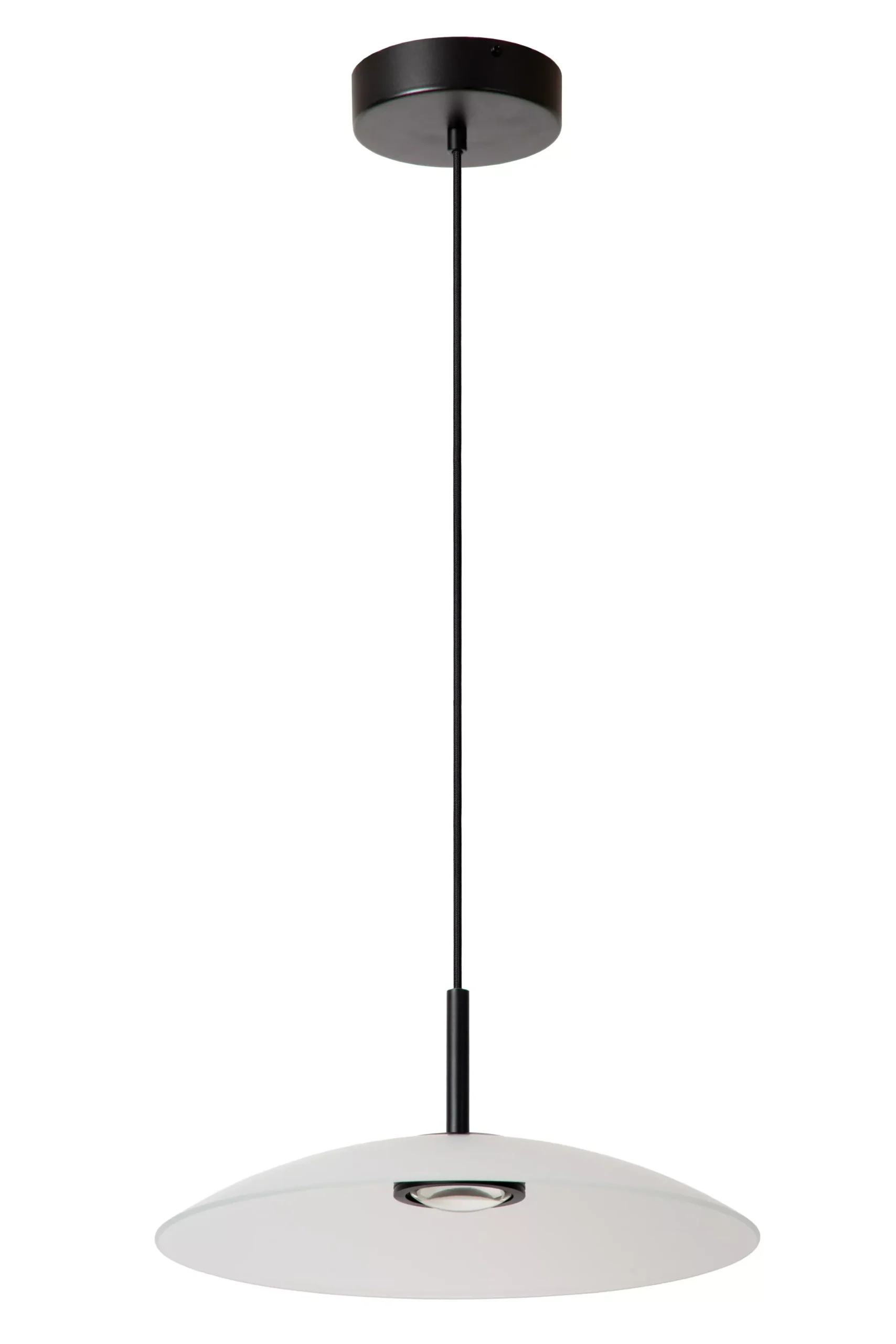 MENGA - Hanglamp - Ø 40 cm - LED Dimb. - 1x11W 2700K - Opaal*Lucide Discount