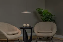 MENGA - Hanglamp - Ø 40 cm - LED Dimb. - 1x11W 2700K - Opaal*Lucide Discount