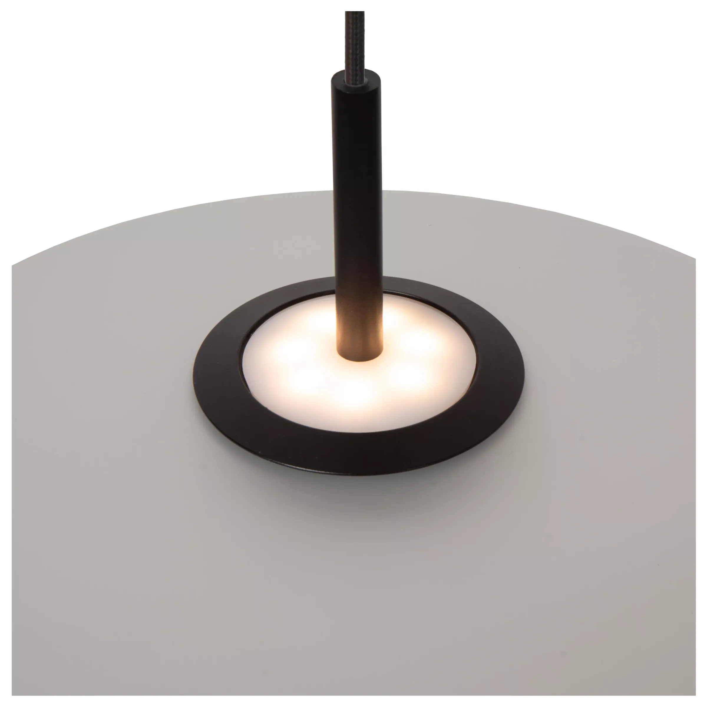 MENGA - Hanglamp - Ø 40 cm - LED Dimb. - 1x11W 2700K - Opaal*Lucide Discount