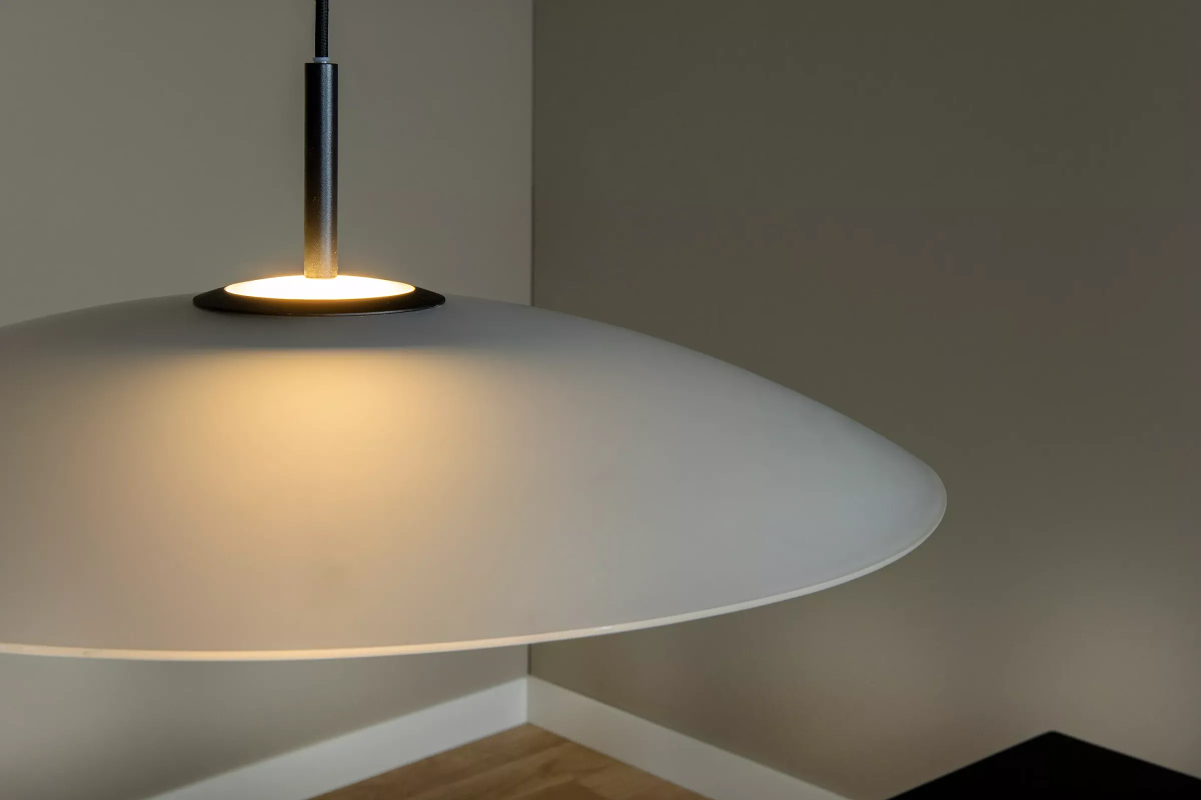 MENGA - Hanglamp - Ø 60 cm - LED Dimb. - 1x18,6W 2700K - Opaal*Lucide Cheap
