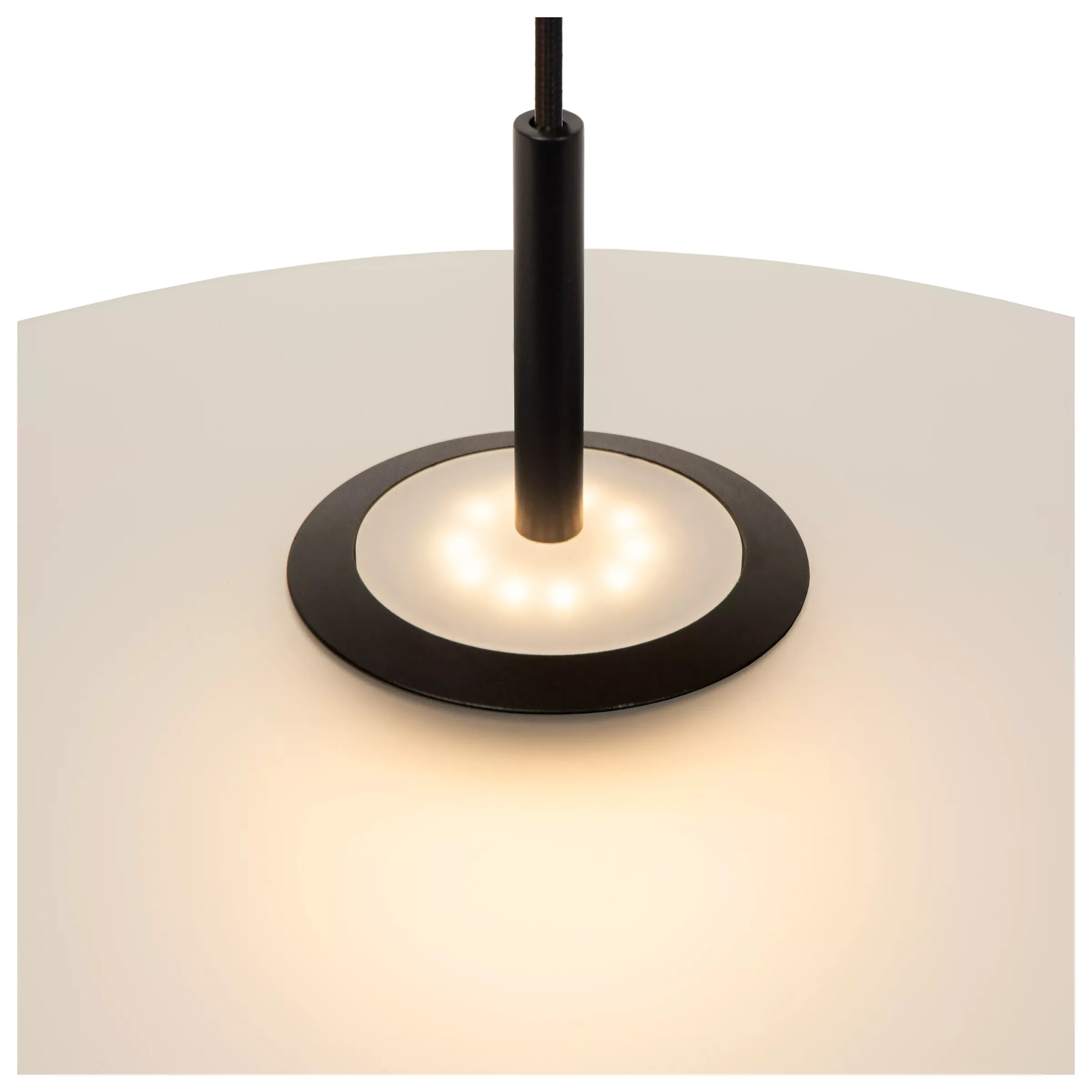 MENGA - Hanglamp - Ø 60 cm - LED Dimb. - 1x18,6W 2700K - Opaal*Lucide Cheap