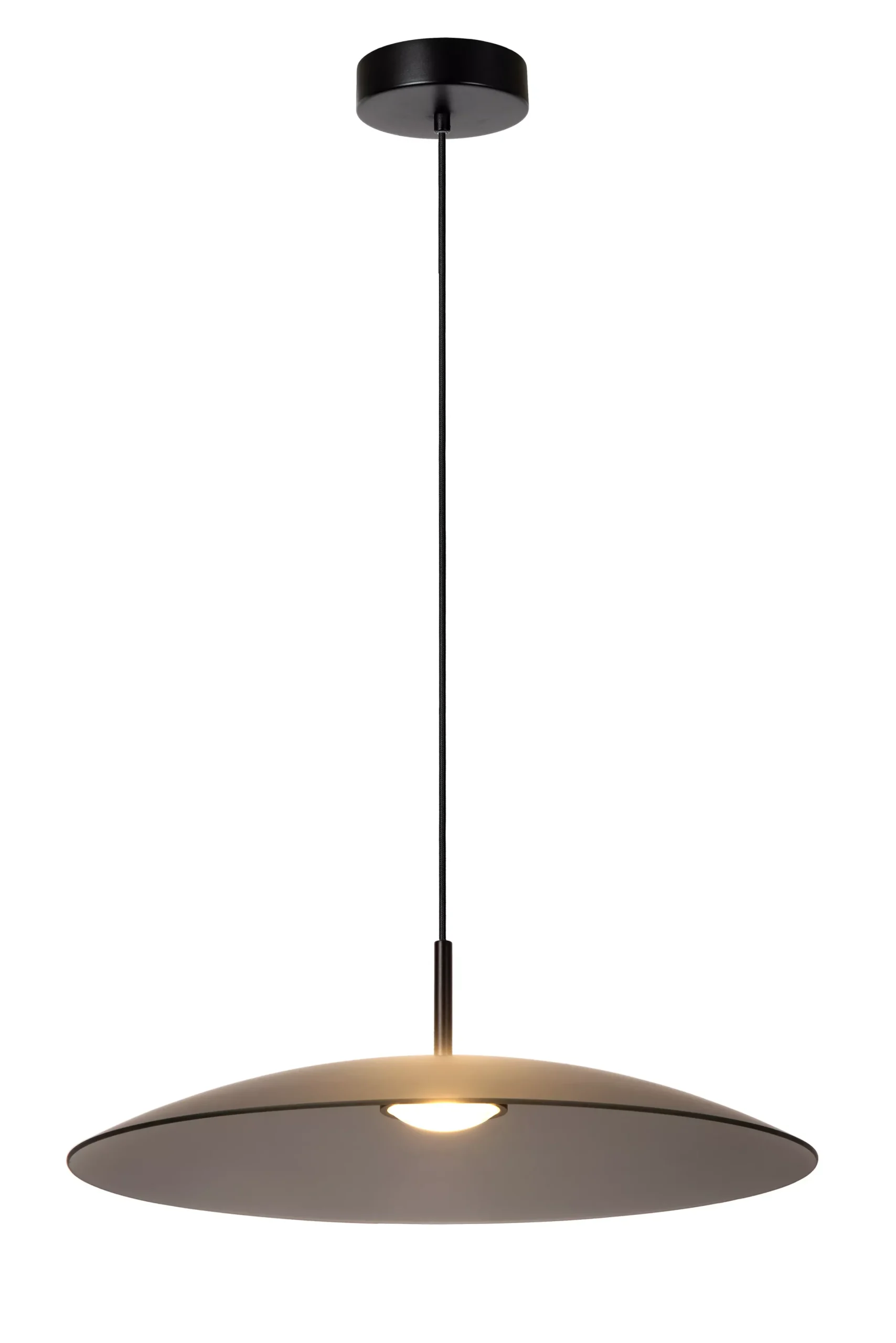 MENGA - Hanglamp - Ø 60 cm - LED Dimb. - 1x18,6W 2700K - Fumé*Lucide Store