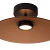 MENGA - Plafonnière - Ø 40 cm - LED Dimb. - 1x11W 2700K - Amber*Lucide Outlet