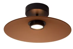 MENGA - Plafonnière - Ø 40 cm - LED Dimb. - 1x11W 2700K - Amber*Lucide Outlet