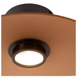 MENGA - Plafonnière - Ø 40 cm - LED Dimb. - 1x11W 2700K - Amber*Lucide Outlet
