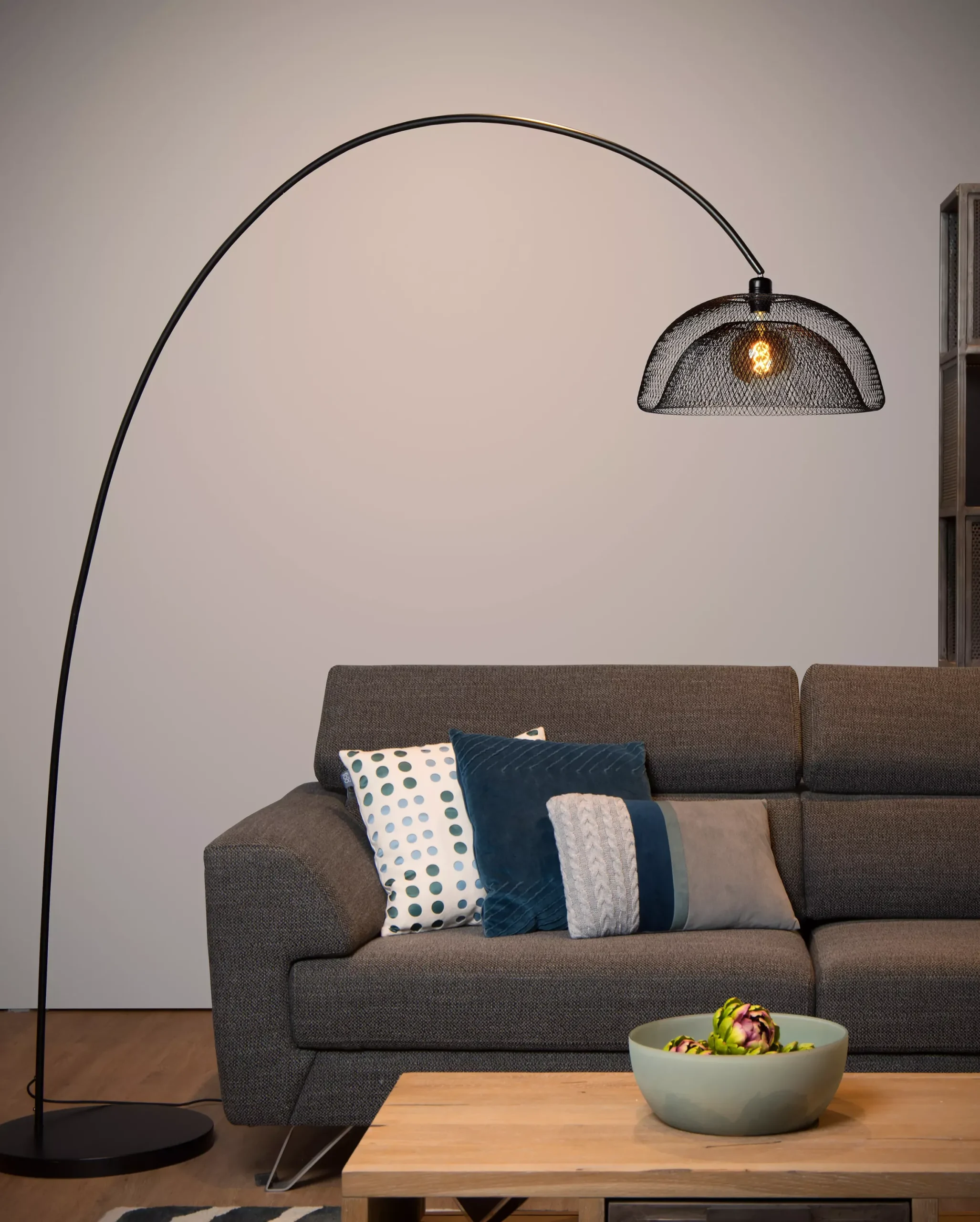 MESH - Booglamp - 1xE27 - Zwart*Lucide Flash Sale