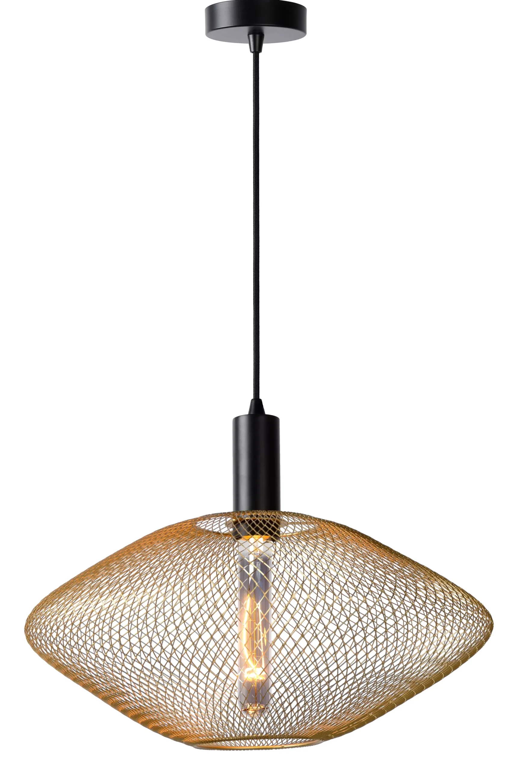 MESH - Hanglamp - Ø 45 cm - 1xE27 - Mat Goud / Messing*Lucide Flash Sale