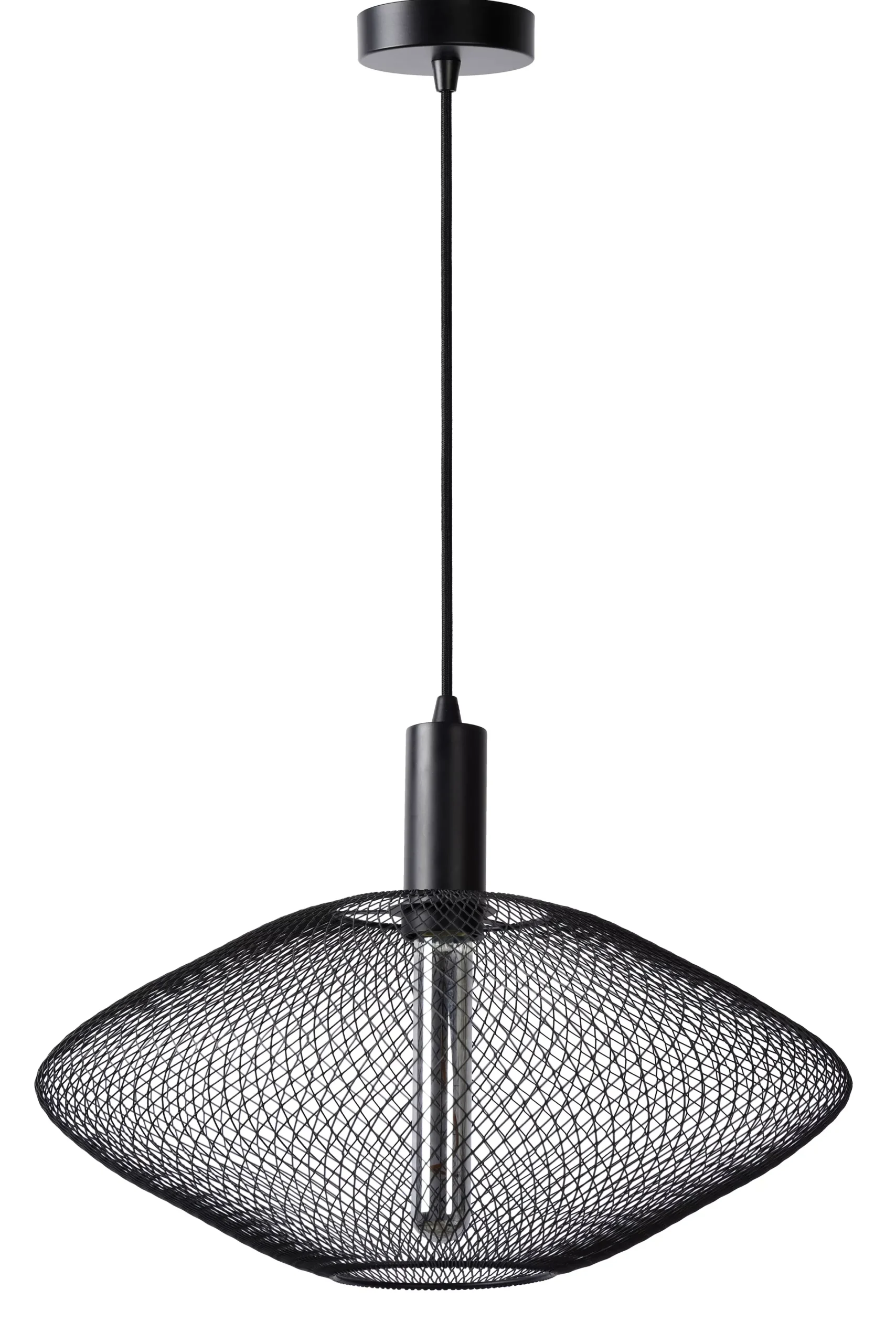 MESH - Hanglamp - Ø 45 cm - 1xE27 - Zwart*Lucide Flash Sale