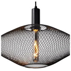 MESH - Hanglamp - Ø 45 cm - 1xE27 - Zwart*Lucide Flash Sale