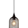 MESH - Hanglamp - Ø 15 cm - 1xE27 - Zwart*Lucide Outlet