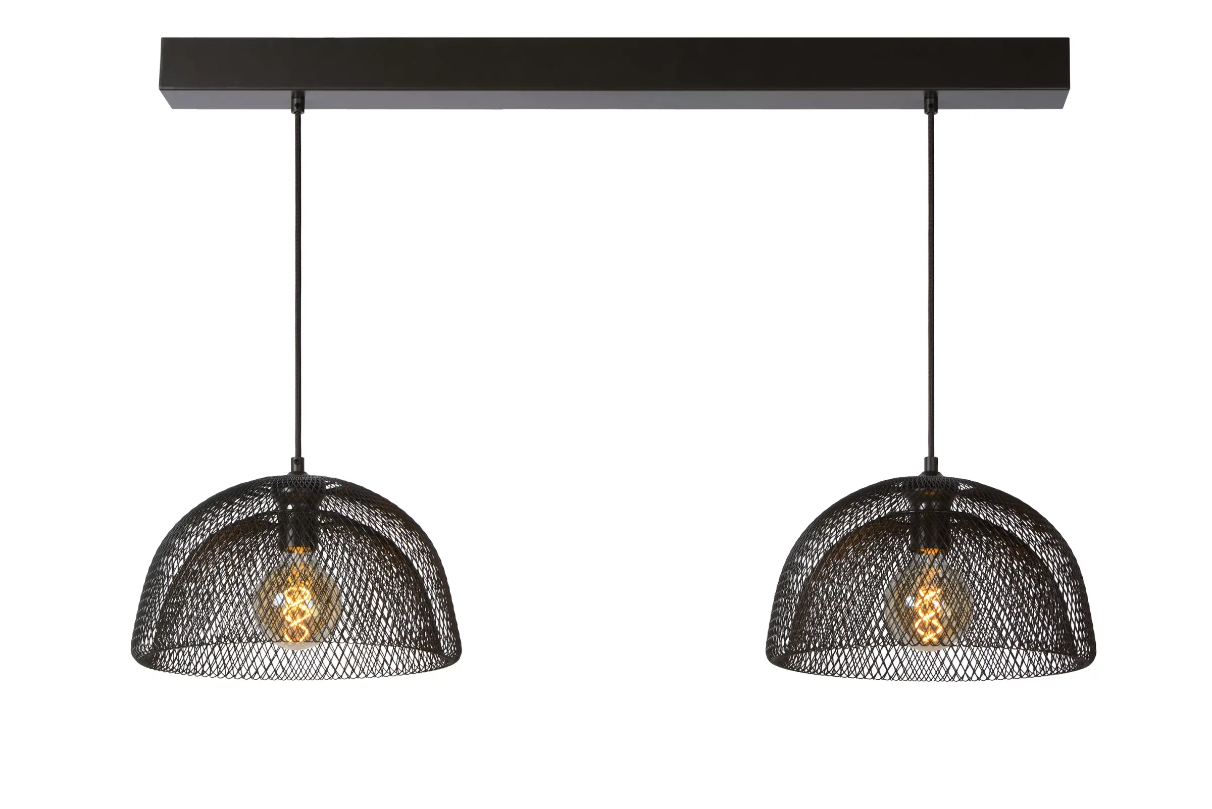 MESH - Hanglamp - 2xE27 - Zwart*Lucide Sale