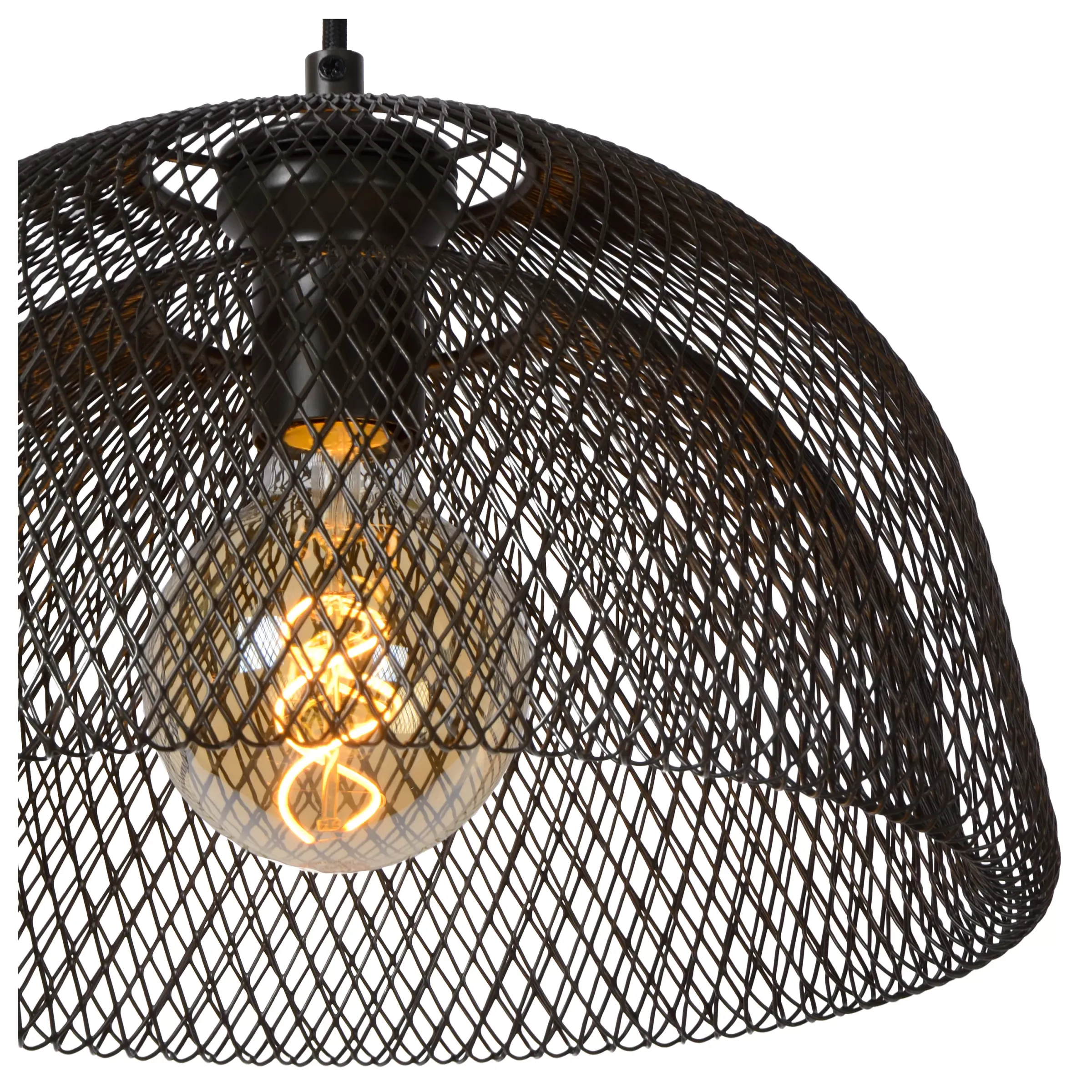 MESH - Hanglamp - 2xE27 - Zwart*Lucide Sale