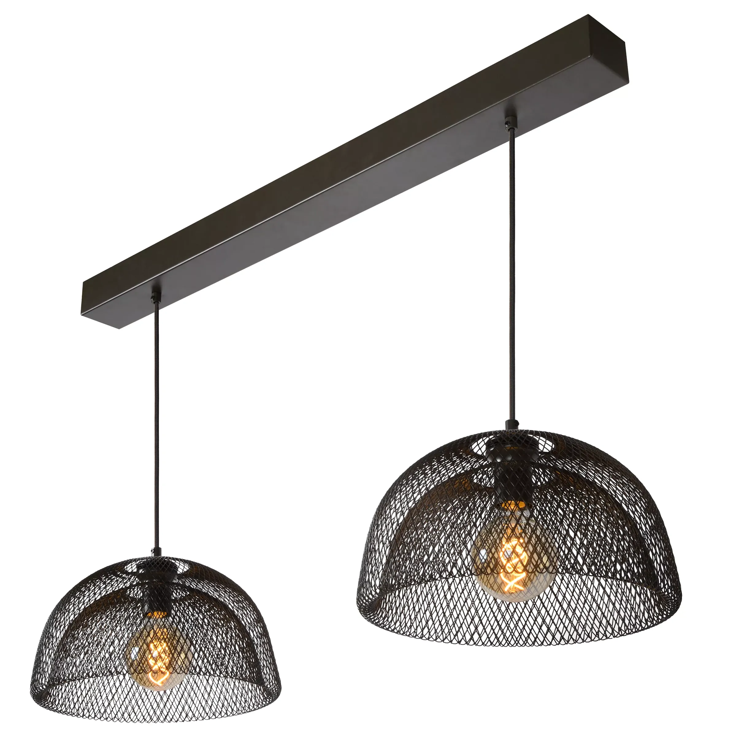 MESH - Hanglamp - 2xE27 - Zwart*Lucide Sale