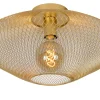 MESH - Plafonnière - Ø 45 cm - 1xE27 - Mat Goud / Messing*Lucide Sale