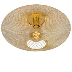 MESH - Plafonnière - Ø 45 cm - 1xE27 - Mat Goud / Messing*Lucide Sale