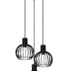 MIKAELA - Hanglamp - Ø 32 cm - 3xE14 - Zwart*Lucide Cheap