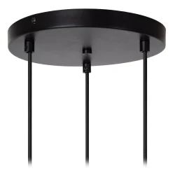 MIKAELA - Hanglamp - Ø 32 cm - 3xE14 - Zwart*Lucide Cheap