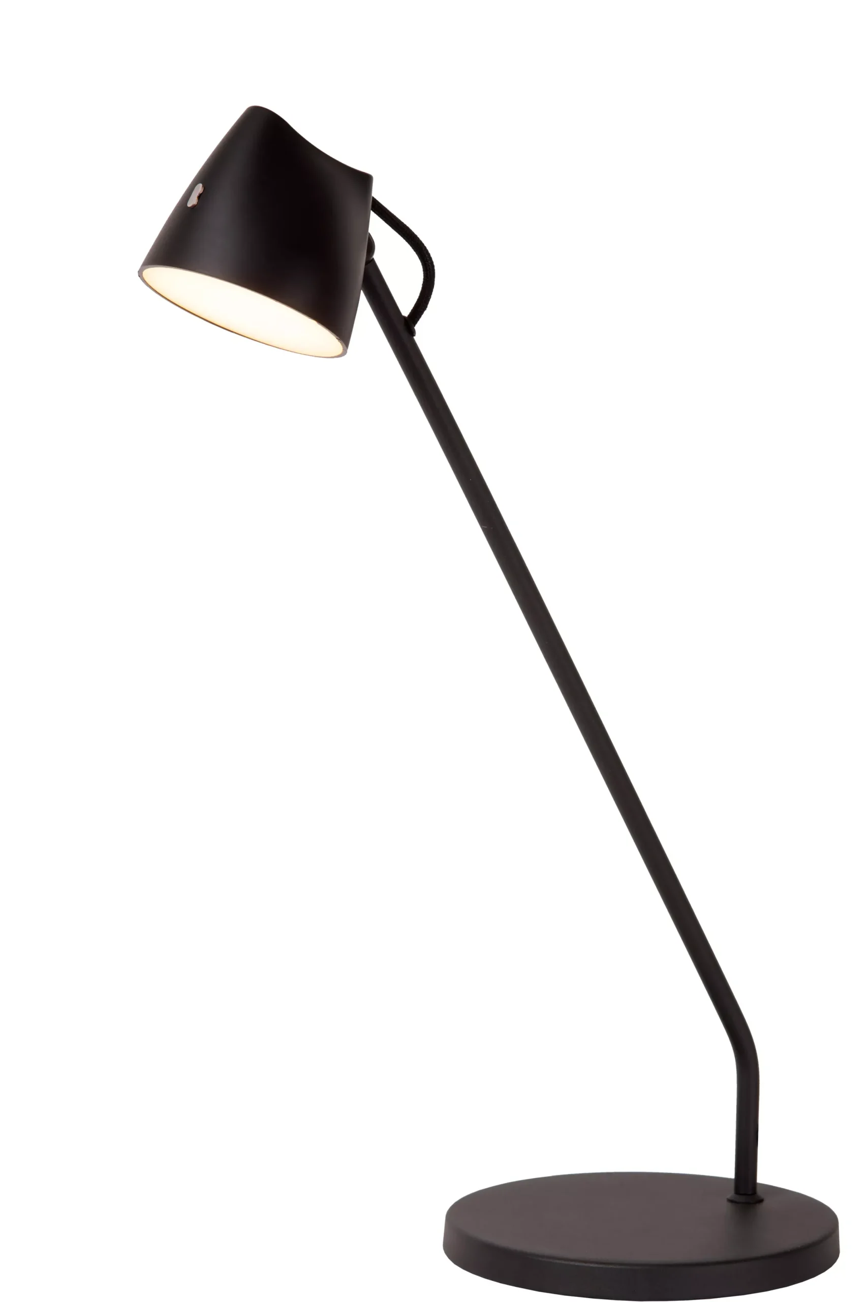 MILNE - Tafellamp - LED Dimb. - 1x8W 2700K - Zwart*Lucide Cheap