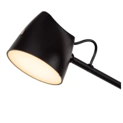 MILNE - Vloerlamp - LED Dimb. - 1x8W 2700K - Zwart*Lucide Store